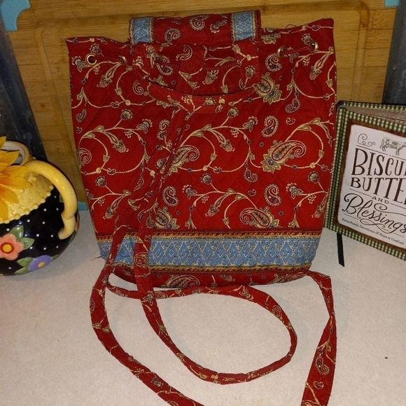 Americana by Sharif Fabric Backpack - Picture 6 of 9